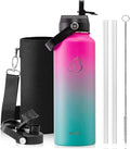 BUZIO Stainless Steel Water Bottle, 40oz Vacuum Insulated Double Wall Leak by BUZIO