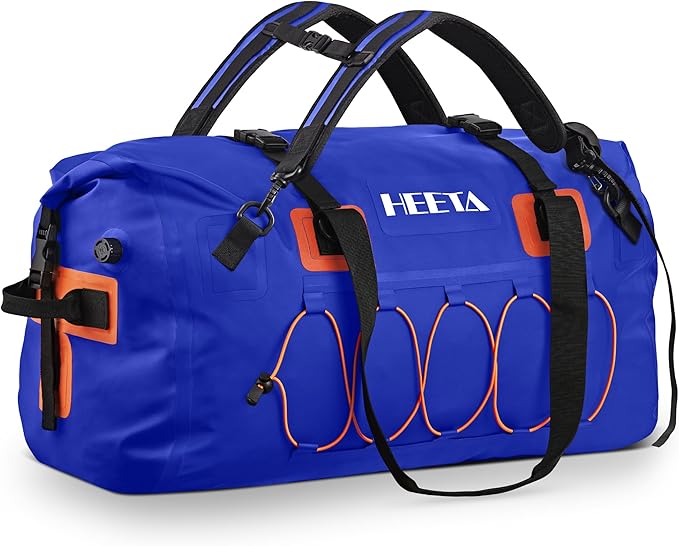 HEETA Waterproof Duffel Bag Motorcycle Dry Bag Backpack, 60L/80L Extra Large by HEETA
