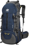 WoneNice 50L Waterproof Hiking Backpack by WoneNice