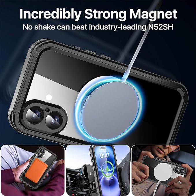 AICase Waterproof Case for iPhone 16 Plus - Image 4