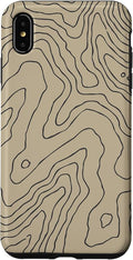 Coyote Country Guide Lines Topographical Contour Map Case by Unknown