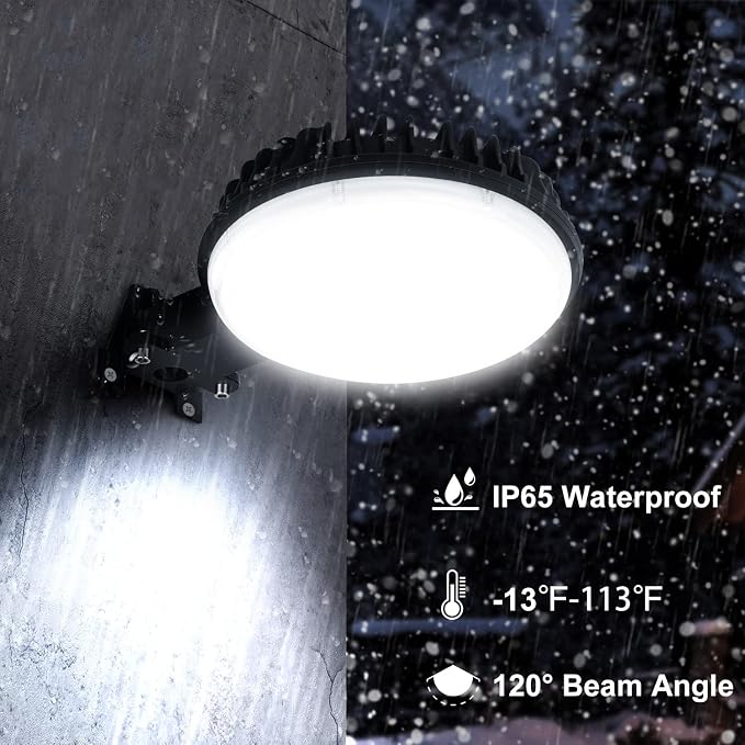 Karjoefar LED Barn Light, Dusk to Dawn Outdoor Lighting - Image 6