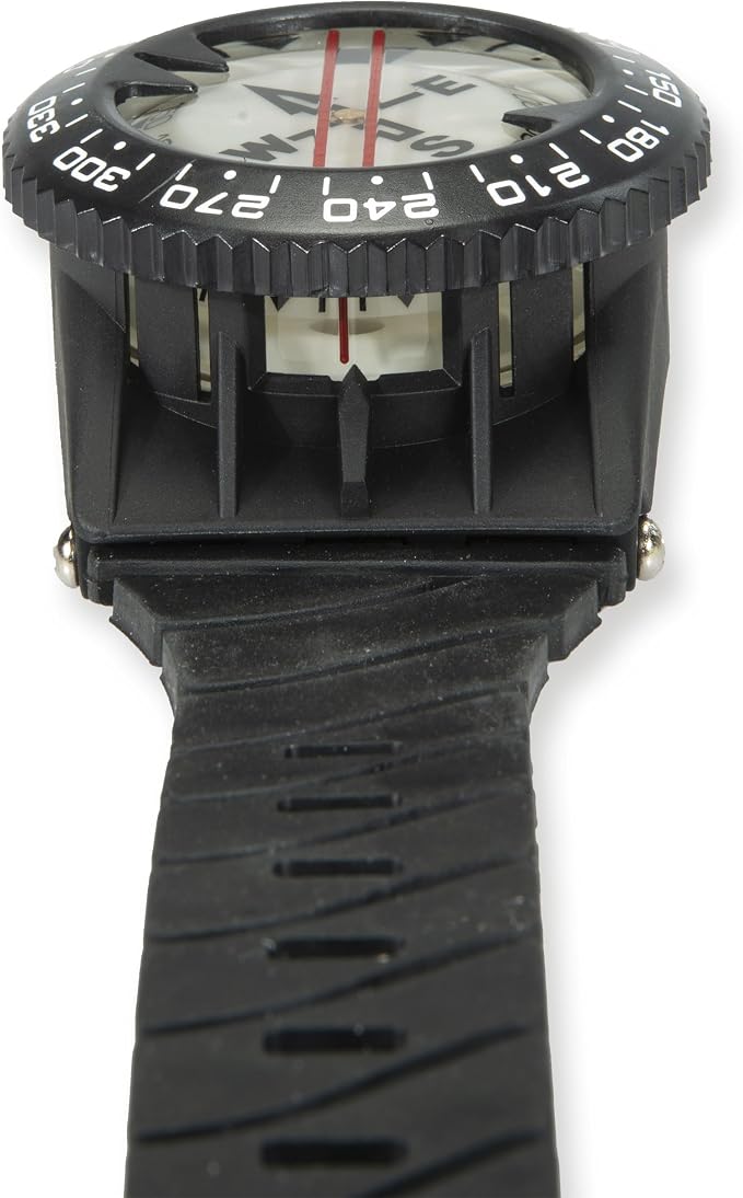 Italian Design 360° Ratcheted Rotating Bezel Scuba Diver Compass, Waterproof - Image 6