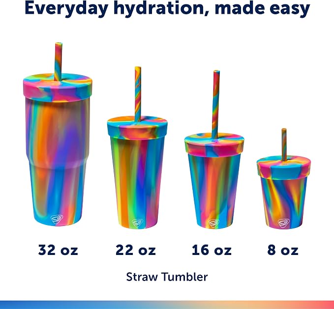 Silipint: 32oz Silicone TUMBLER CUP, Unbreakable, Dishwasher Safe - Image 4