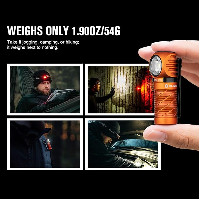 OLIGHT Perun 2 Mini Headlamp 1100 Lumens LED Head Flashlight, Rechargeable - Image 3