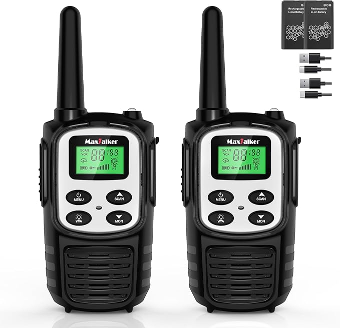 MaxTalker Walkie Talkies Long Range by MaxTalker