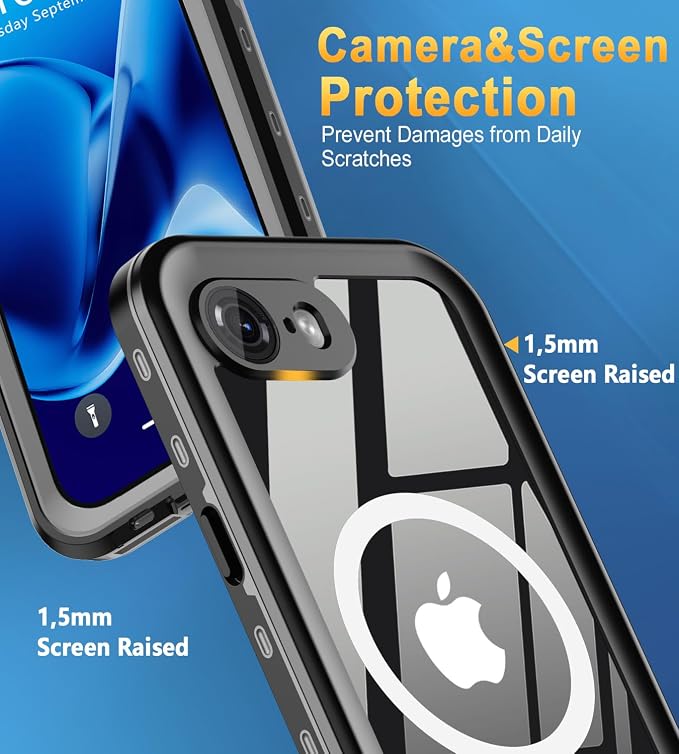 for iPhone 16e Case Waterproof | Shockproof Dust Proof Phone Case Cover - Image 3