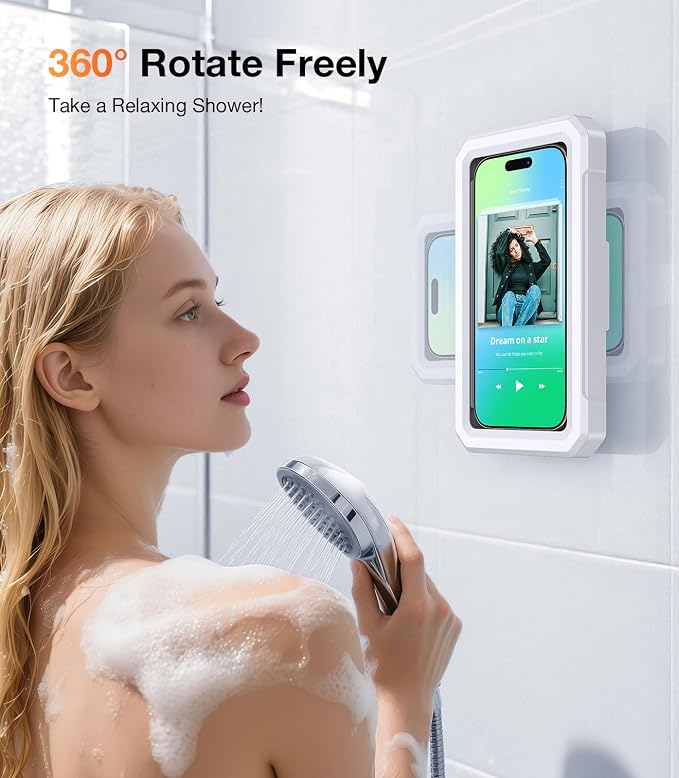 Coolpow Shower Phone Holder Waterproof Phone Holder - Image 4