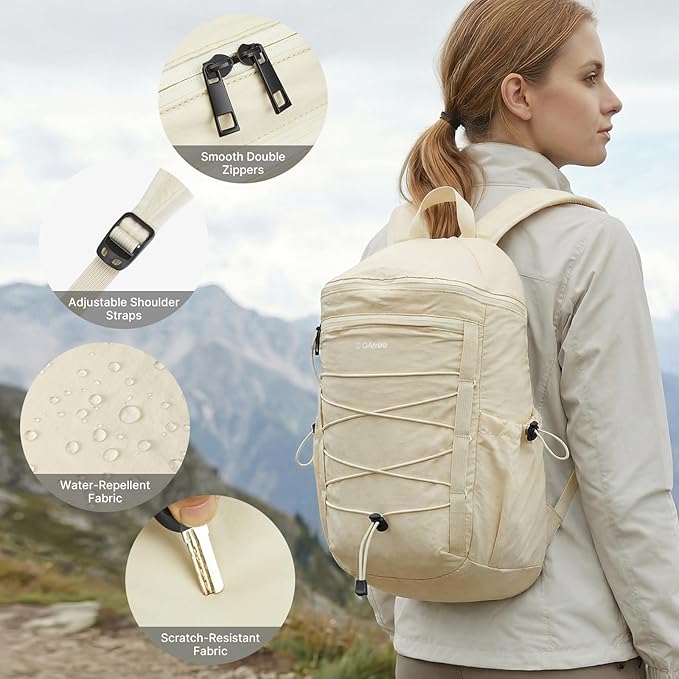 G4Free Hiking Backpack for Women Men 20L Lightweight Travel Backpacks Daypack - Image 5