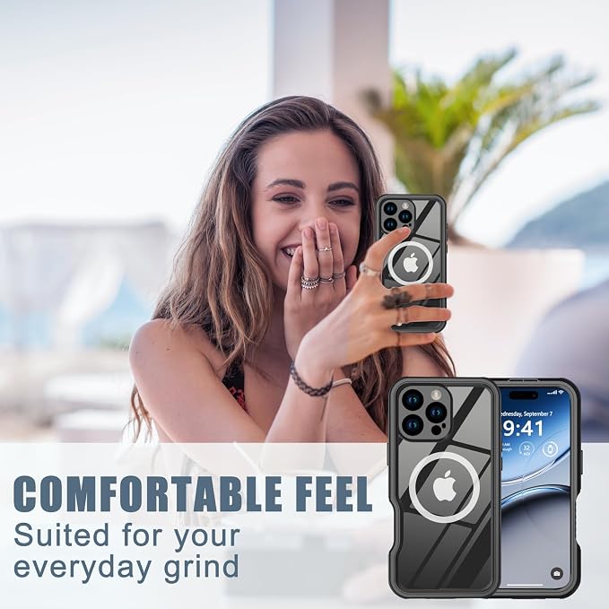for iPhone 16 Pro Case Waterproof, Full-Body Hard Case Built-in - Image 8