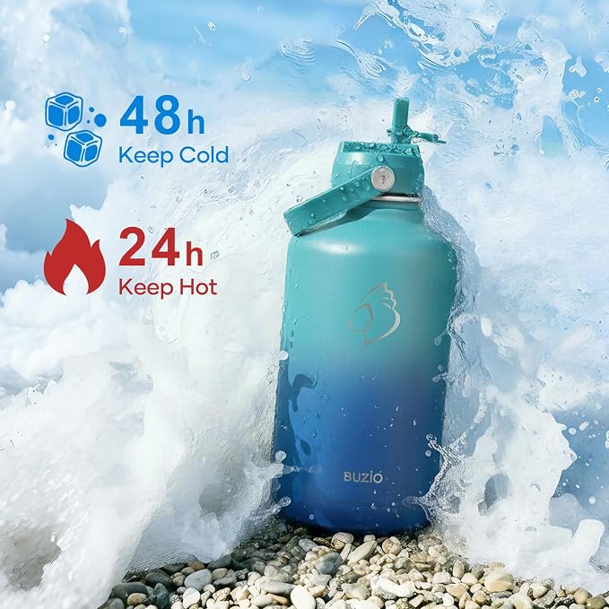 BUZIO 64oz Insulated Water Bottle - Image 2