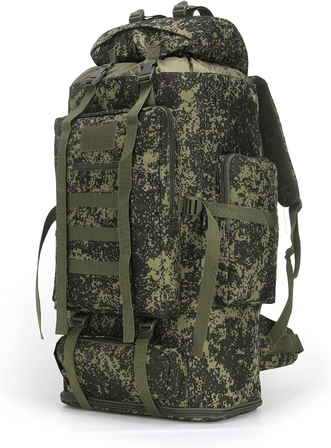 Hiking Backpack for Men 70L/100L Camping Backpack Military Rucksack Molle 3 by W+WINTMING
