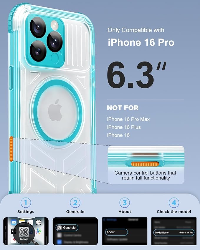 for iPhone 16 Pro Waterproof Case - Image 2