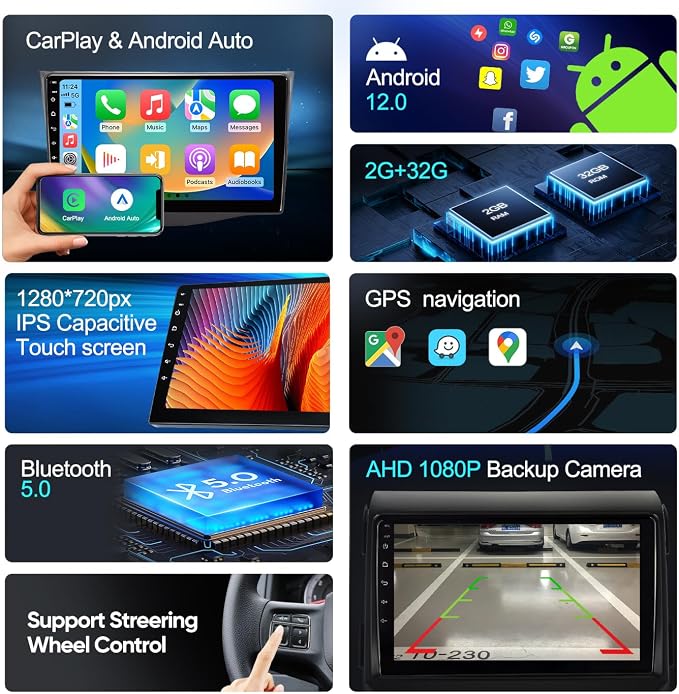 10.2 Inchs Car Stereo Radio Upgrade - Image 4