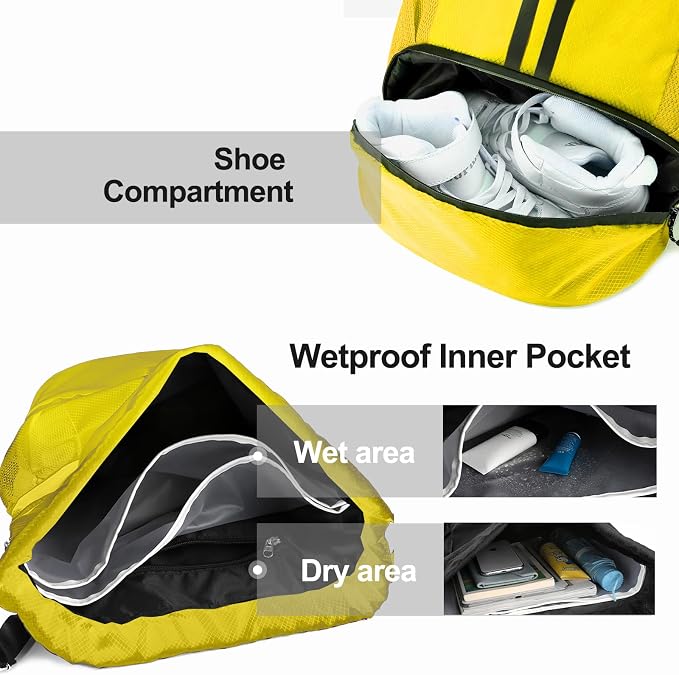 Hoedia Sports Drawstring Backpack - Image 2
