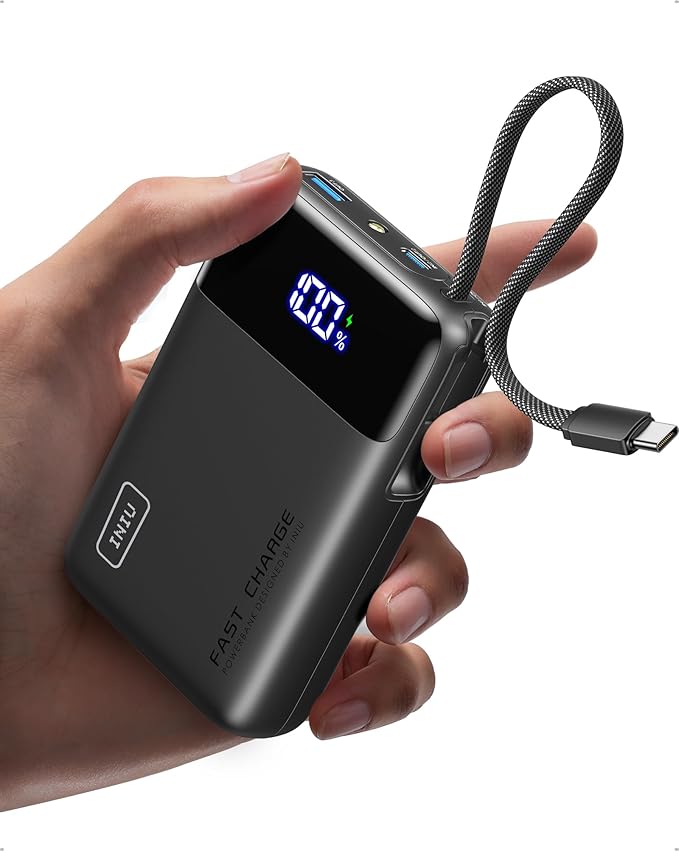 INIU 20000mAh Power Bank, Small Portable Charger, 45W PD Fast Charging Battery by INIU