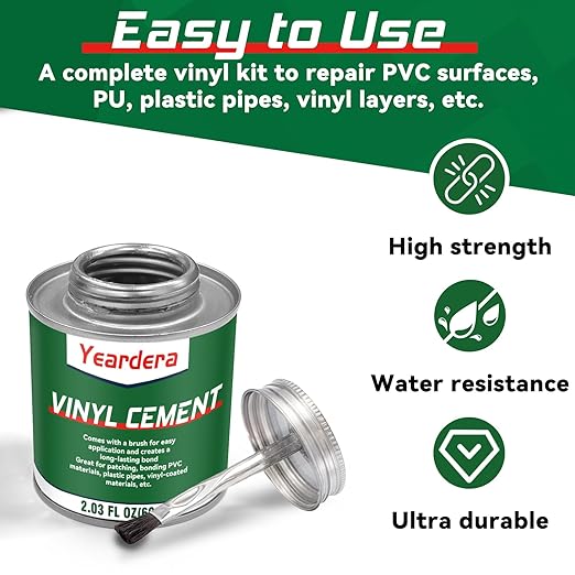 Vinyl Cement, High Strength Vinyl Glue, Waterproof PVC Cement, High Strength - Image 2
