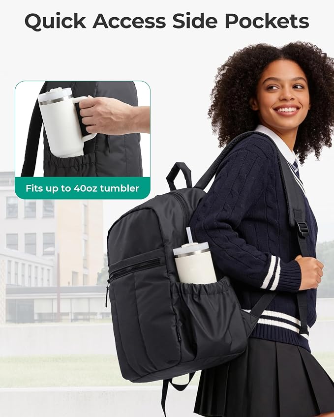 BAGSMART Backpack for Women, Travel Backpack - Image 4