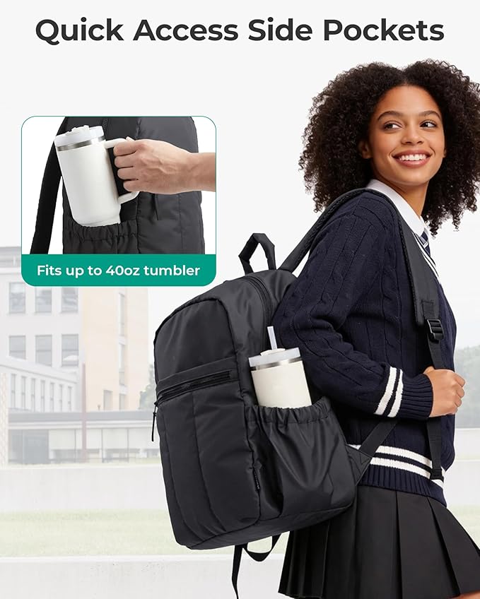 BAGSMART Backpack for Women, Travel Backpack - Image 4