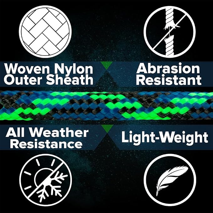 Paracord Planet 275lb Paracord – 3/32 Inch Nylon Crafting Cord - Image 4