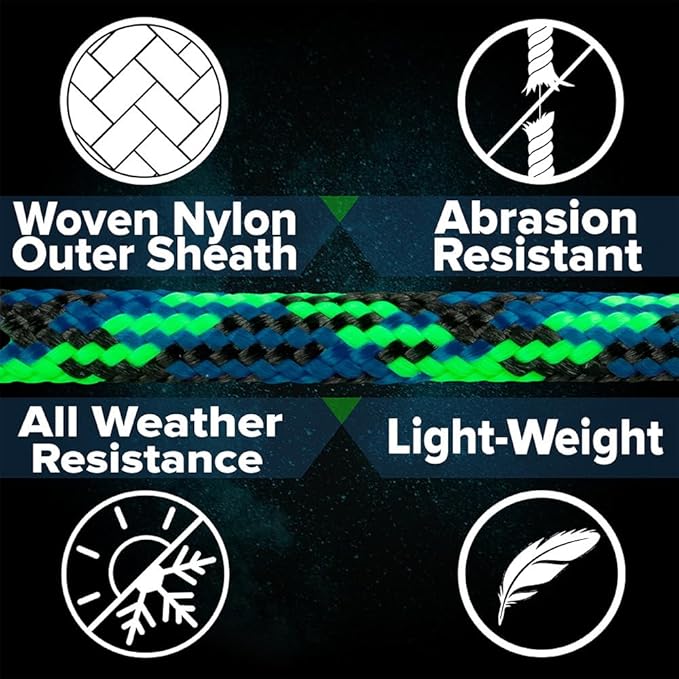 PARACORD PLANET Tactical 5-Strand Nylon Core 275-LB Tensile Strength Paracord - Image 4