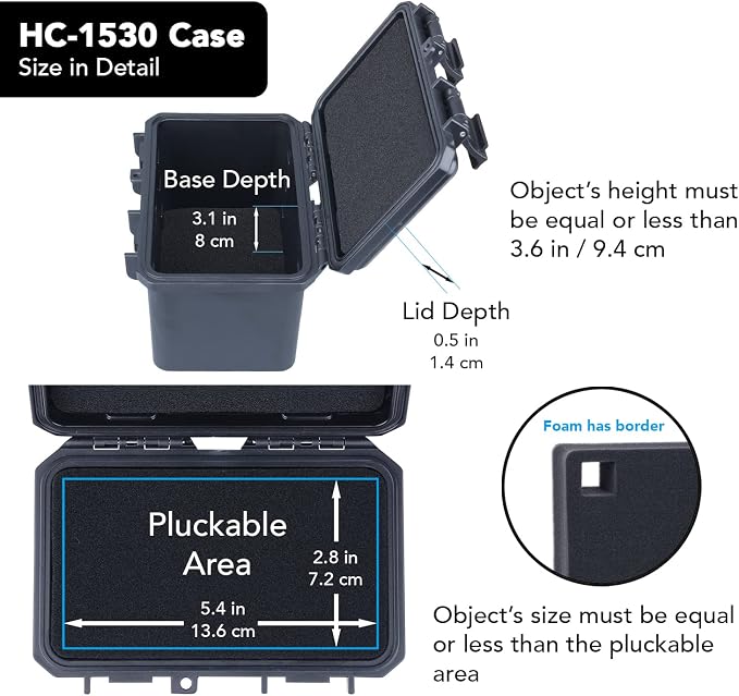 Lykus HC-1530 Mini Hard Case Dry Box - Image 3