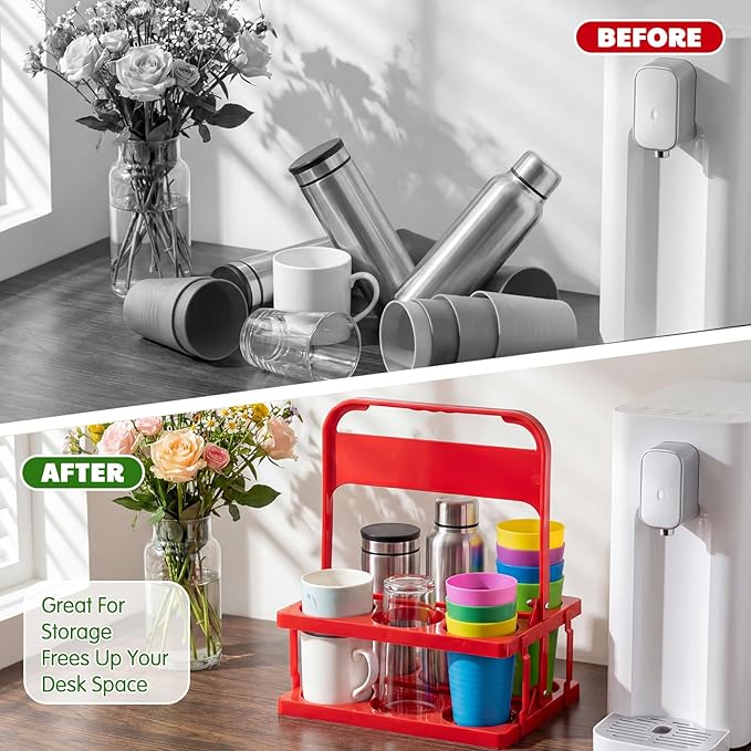 Reallnaive 3 Pcs Collapsible Water Bottle Carrier - Image 5
