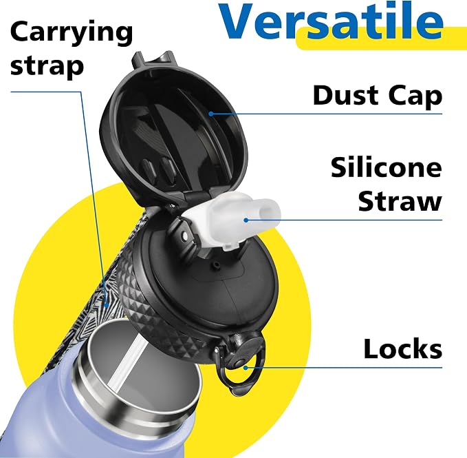 Han's Bottle Sports Water Bottle - 32 Oz - Image 3