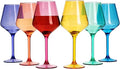 European Style Plastic Crystal, Stemmed Wine Glasses | 6 Set | Acrylic Glasses by TheWineSavant