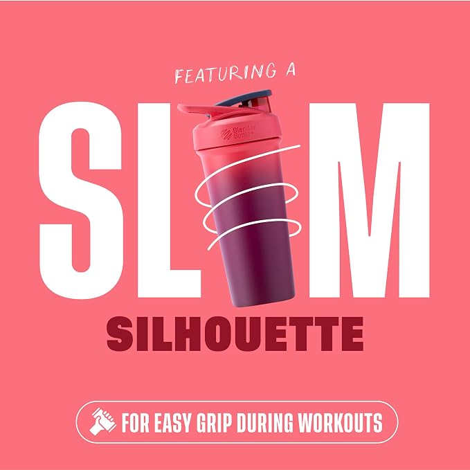 BlenderBottle Sport Sleek Insulated Stainless Steel Shaker Bottle - Image 7