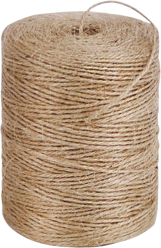 PerkHomy 800 Feet Natural Jute Twine Long Twine String by PerkHomy