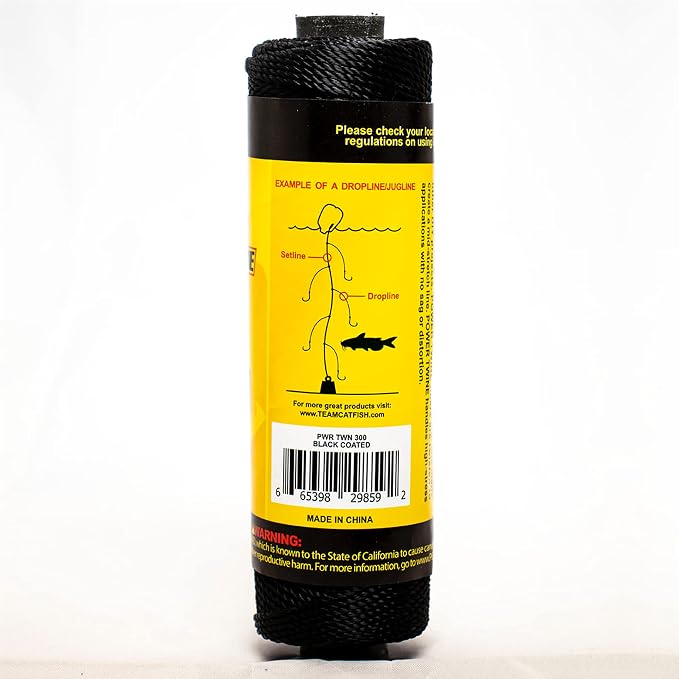 Team Catfish Power Twine – Coated Nylon Bank Line - Image 3