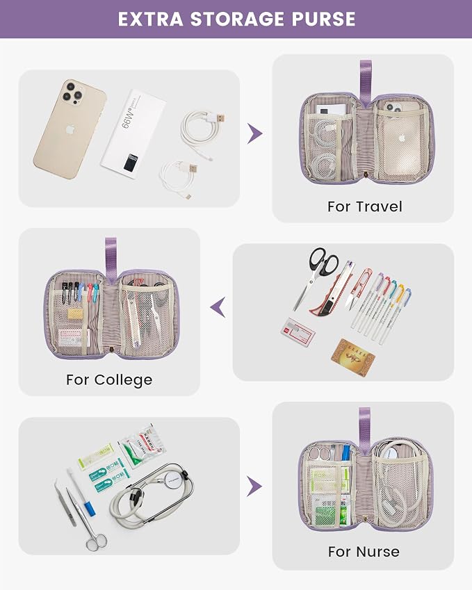 LOVEVOOK Laptop Backpack for Women, 15.6 Inch Work Laptop Bag - Image 7