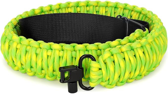 Double Braide 550LB Shotgun Sling 2 Point Paracord Rifle Sling, Non-Slip by FlipfitHoslimar