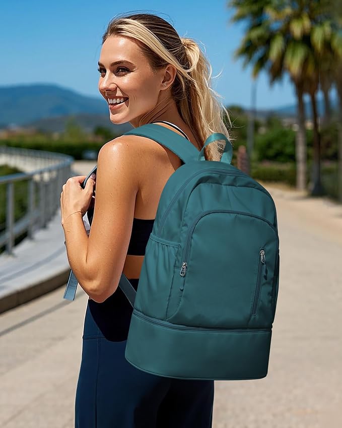 Gym Backpack for Women Men, Lightweight Gym Bag - Image 6