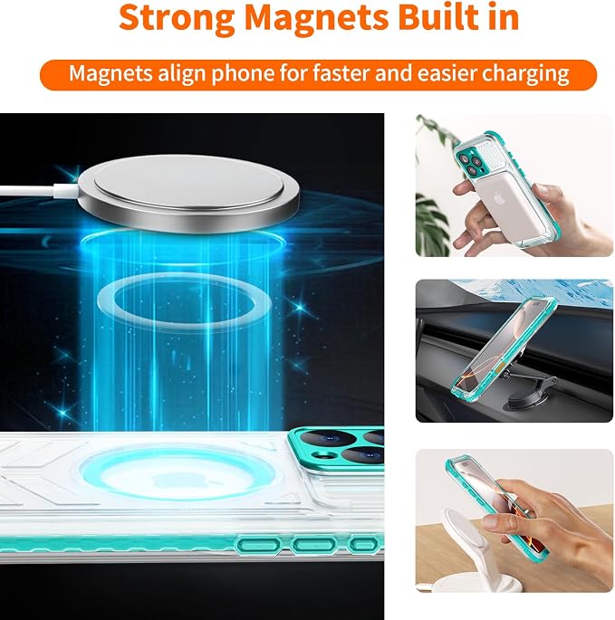 for iPhone 16 Pro Waterproof Case Compatible - Image 6