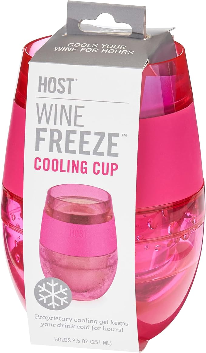 Host Cooling Cup Set of 1 Plastic Double Wall Insulated Freezable Drink - Image 13