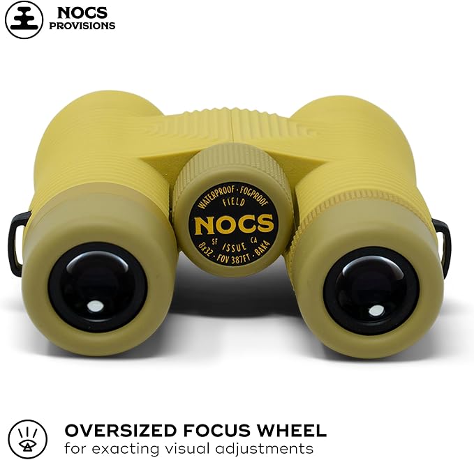 Nocs Provisions Field Issue Compact 8x32 Waterproof Binoculars, Shockproof - Image 2