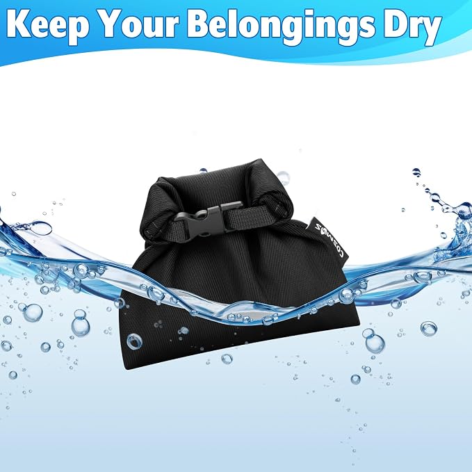 Cosmos 3 Pcs Waterproof Dry Bag, Mini Waterproof Pouch Portable Dry Sacks Small - Image 4