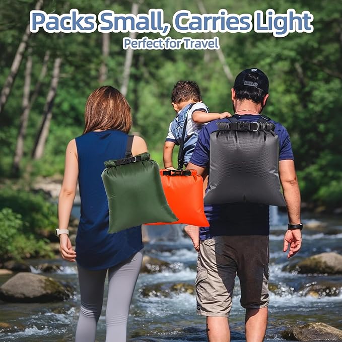 6PCS Wet Dry Bag Set – Waterproof Bags - Image 4