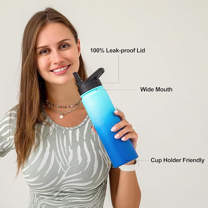 mininoo 24 oz Insulated Water Bottle - Image 6