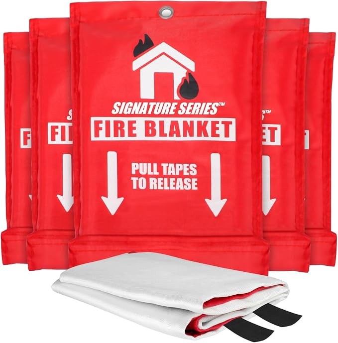 Signature Series Fire Blanket | Flame Suppression Fiberglass Blanket by CertifiedBrands