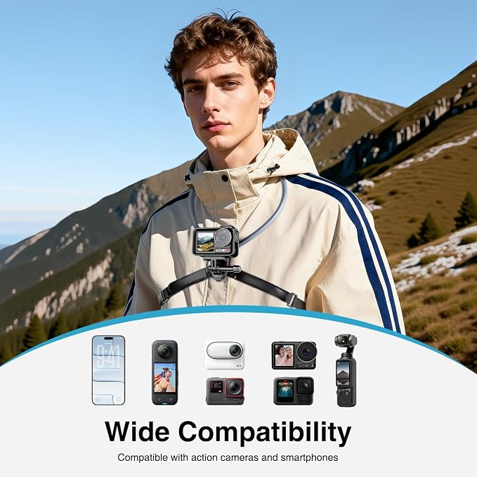 Neck Mount for Action Camera, - Image 6
