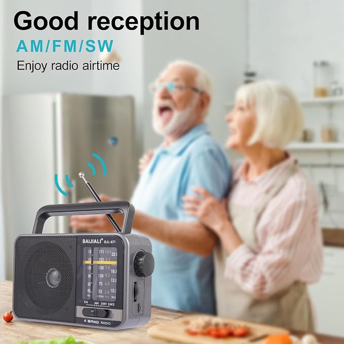 Portable AM/FM Transistor Radio - Image 6