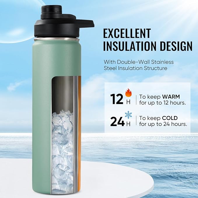 Fijinhom 24 oz Insulated Water Bottle - Image 3