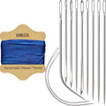 Upholstery Repair Kit: Waxed Sewing Thread & Heavy Duty Needles by VONEEDL