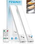 Under Cabinet Lighting Wireless, Rechargeable Motion Sensor Light Indoor by PZSUNLY