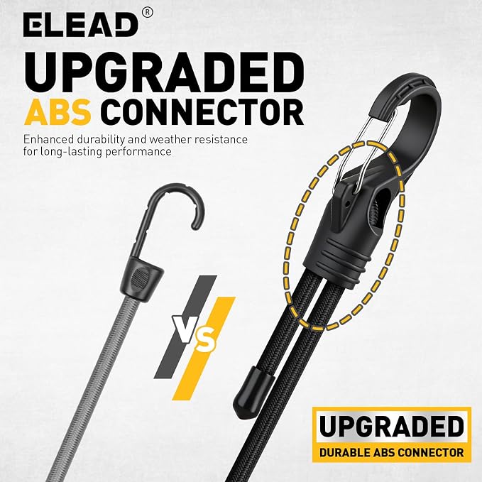 8-Piece 48-inch Adjustable Bungee Cords - Image 6