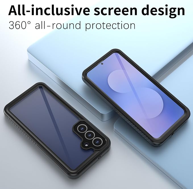 for Samsung Galaxy S25 FE Case, IP68 Waterproof Dustproof Case, Full Body Heavy - Image 3