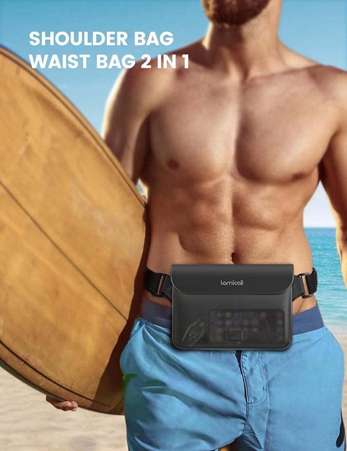 Lamicall Waterproof Fanny Pack, Cruise Essentials 2025 - Image 5